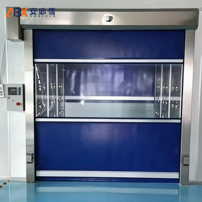 白银自动快速门